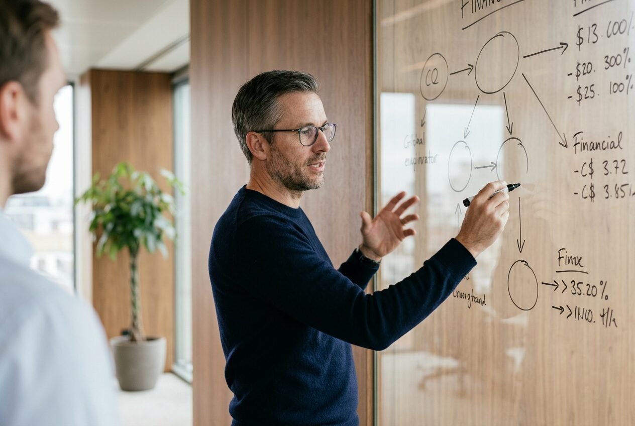 Whiteboarding a structuring framework