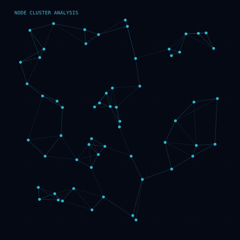 Node cluster analysis