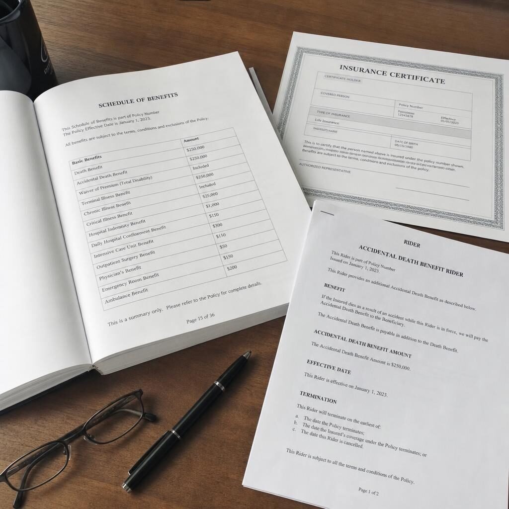 Supplied documents tested claim by claim against independent records